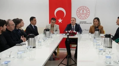 İl Milli Eğitim M&uuml;d&uuml;r&uuml; Tosun, &ouml;ğretmenlerle buluştu
