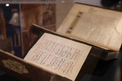 İlk kez İstanbul dışına çıkarılan yazma eserler, Ahilik Müzesi’nde sergileniyor
