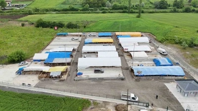 İlkadım&rsquo;da kurban pazarı bayrama hazır
