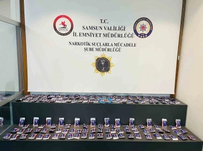 İlkadım&rsquo;da uyuşturucu operasyonu: iki adreste hap ele ge&ccedil;irildi

