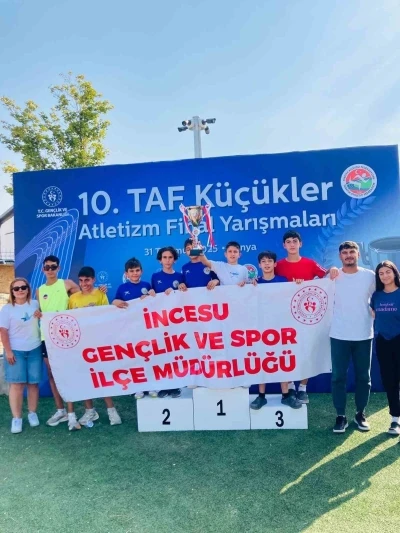 İncesu İlçe Erkek Karması Türkiye Şampiyonu oldu
