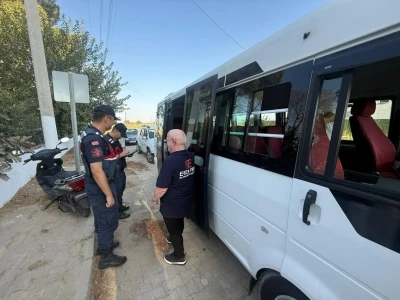 İncirliova’da okul servis araçları denetlendi
