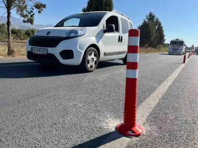 İncirliova’da yapımı süren karayolunun bir bölümü trafiğe açıldı
