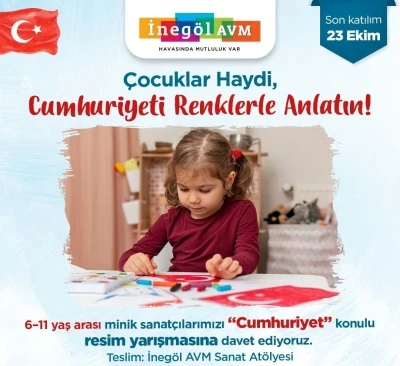 İnegöl AVM’den Cumhuriyet’in 102’nci yılına özel etkinlikler
