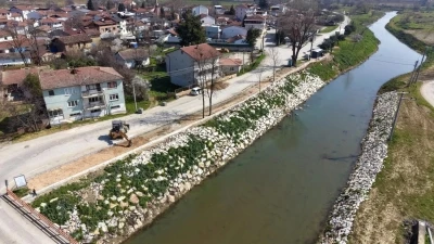 İneg&ouml;l Belediyesi&rsquo;nden Kulaca&rsquo;ya estetik dokunuş
