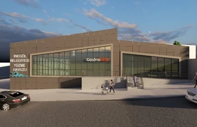 İneg&ouml;l Belediyesi yeni havuz i&ccedil;in &ccedil;alışmalara başladı
