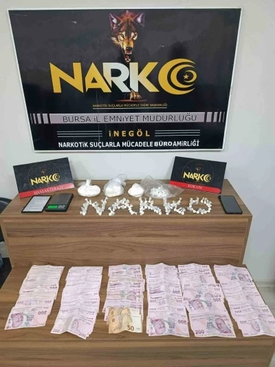 İnegöl’de uyuşturucu operasyonu: 620 gram kokain ele geçirildi
