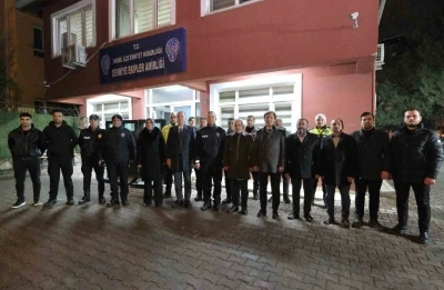 İneg&ouml;l protokol&uuml;nden yeni yıl ziyaretleri
