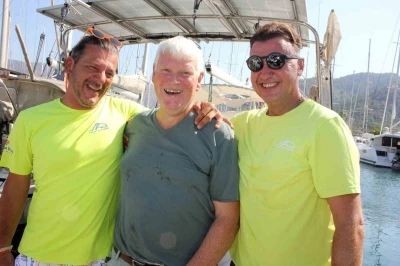 İngiliz denizciyi Türk kaptanlar ve Sahil Güvenlik ekipleri kurtardı
