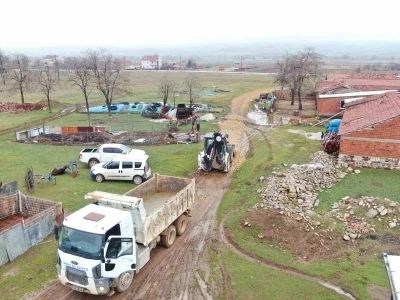 İn&ouml;n&uuml; Belediyesi&rsquo;nden ulaşım altyapısına iyileştirme &ccedil;alışması
