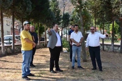 İnönü Belediyesi parkları yenilemeye devam ediyor
