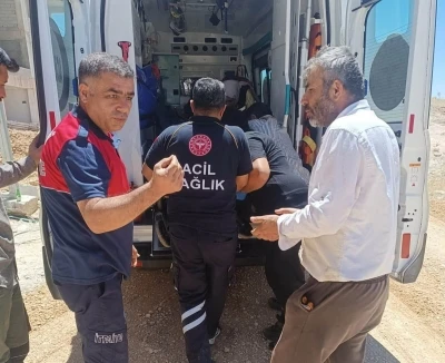 İnşaattan d&uuml;şen iş&ccedil;i yaralandı
