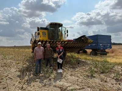 İpsala’da biçerdöver hasat kontrolleri yapıldı
