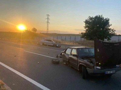İpsala&rsquo;da meydana gelen kazada 1 kişi ağır yaralandı
