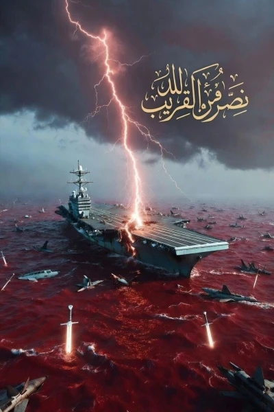 İran Devrim Muhafızları Ordusu&rsquo;ndan ABD u&ccedil;ak gemisini hedef alan paylaşım
