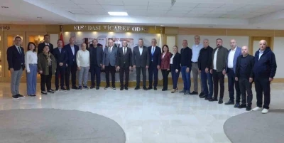 İş d&uuml;nyası temsilcileri Kuşadası&rsquo;nda buluştu
