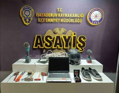 İskenderun&rsquo;da hırsızlık yapan 4 şahıs tutuklandı
