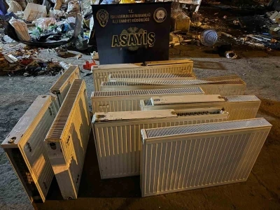 İskenderun&rsquo;da kalorifer peteği hırsızları yakayı ele verdi
