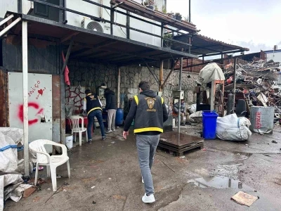 İskenderun ve D&ouml;rtyol&rsquo;da hurdacılar denetlendi
