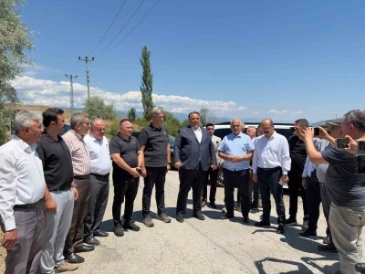 İskilip-Tosya yolu projesi i&ccedil;in &ccedil;alışmalar devam ediyor
