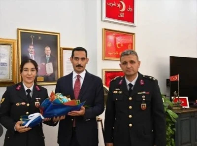 İslahiye'de Jandarma Teşkilatının Kuruluş Yıl D&ouml;n&uuml;m&uuml; Ziyareti