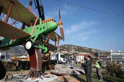 İsmet Tayyaresi yeniden Muğla&rsquo;nın kalbine yerleştirildi
