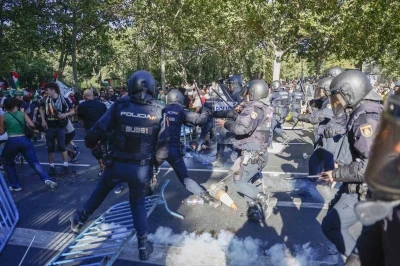 İspanya’daki bisiklet yarışının final etabı İsrail karşıtı protesto nedeniyle iptal edildi
