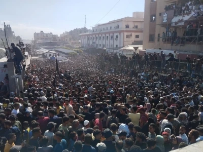 İsrail’in serbest bıraktığı Filistinli mahkumlar Gazze Şeridi’nde
