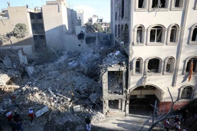 İsrail&rsquo;in Tahran saldırısında bir sinagogda geniş kapsamlı hasar oluştu
