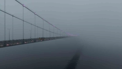İstanbul Boğazı&rsquo;nda sis etkili oluyor
