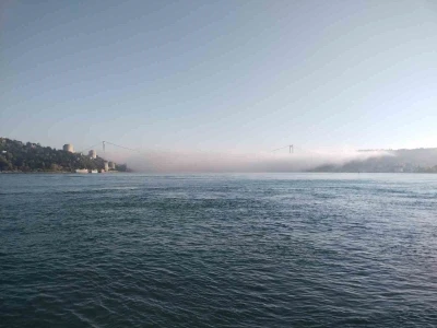 İstanbul Boğazı&rsquo;nda yoğun sis

