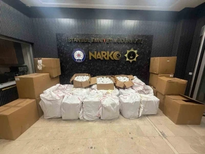 İstanbul’da uyuşturucu hap operasyonu
