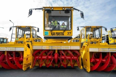 İstanbul Havalimanı&rsquo;nda pistteki kar miktarı &lsquo;anlık&rsquo; takip ediliyor
