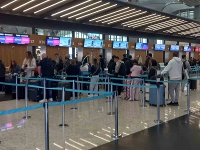 İstanbul Havalimanı&rsquo;nda Ramazan Bayramı yoğunluğu
