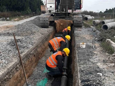 İSU&rsquo;dan &uuml;&ccedil; il&ccedil;eye 400 milyon liralık dev yatırım
