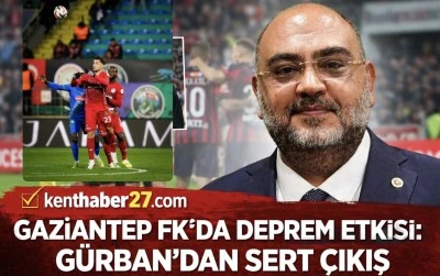 İYİ Partili G&uuml;rban&rsquo;dan Gaziantep FK &ccedil;ıkışı, &ldquo;Bu d&uuml;zen değişmeli&rdquo;