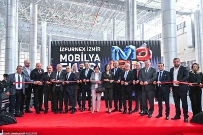 İZFURNEX 2026-İzmir Mobilya Fuarı kapılarını a&ccedil;tı
