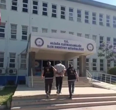 İzmir&rsquo;de 18 yıl hapisle aranan firari Aliağa&rsquo;da yakalandı
