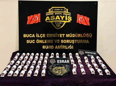 İzmir&rsquo;de uyuşturucu operasyonu: 1 g&ouml;zaltı
