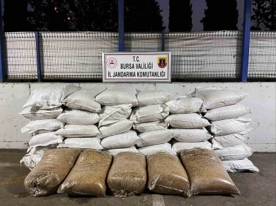 Jandarmadan kaçak sigara operasyonu
