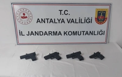 Jandarmadan kaçak silah operasyonu
