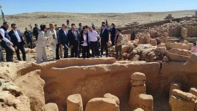 Japon Altes Prensesi Akiko Mikasa, Harbetsuvan ve Karahantepe’yi gezdi
