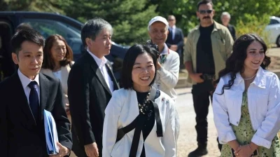 Japonya Altes Prensesi Mikasa, Kırşehir’de Japon Anadolu Arkeoloji Enstitüsü’nü ziyaret etti
