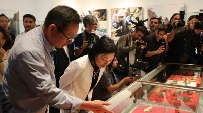 Japonya Altes Prensesi Mikasa, Kırşehir’de Kalehöyük Arkeoloji Müzesi’ni gezdi
