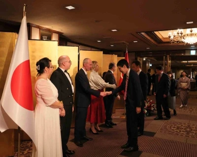 Japonya’da 29 Ekim Cumhuriyet Bayramı resepsiyonu
