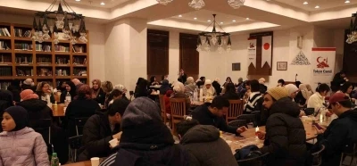 Japonya&rsquo;daki Tokyo Camii&rsquo;nde iftar sevinci
