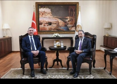 K Parti Grup Başkanvekili Abdülhamit Gül’den Diyanet İşleri Başkanı Safi Arpaguş’a Hayırlı Olsun Ziyareti