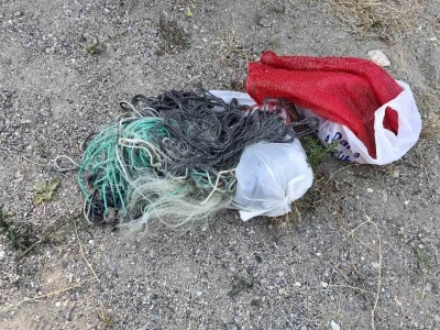 Ka&ccedil;ak balık avlayan 4 kişiye 66 bin lira ceza
