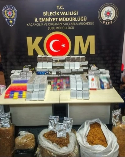 Ka&ccedil;ak t&uuml;t&uuml;n ve sigara operasyonunda 1 ş&uuml;pheli yakalandı
