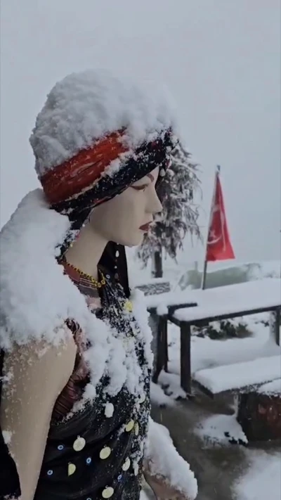 Kaçkarlar beyaz örtüyle kaplandı
